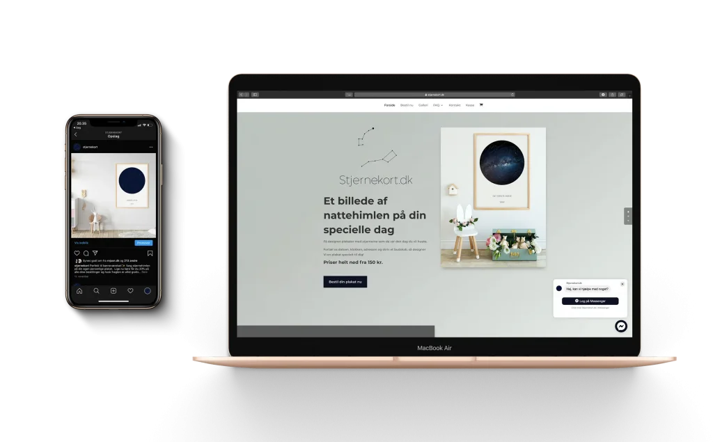 Starmap poster webshop